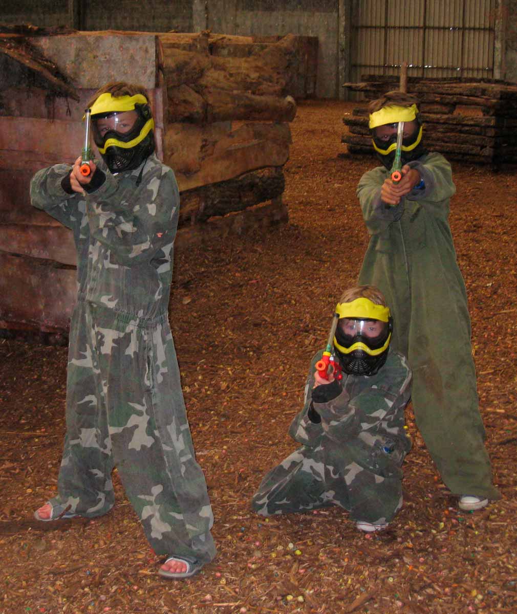 Indoor paintball Buitenbeentje