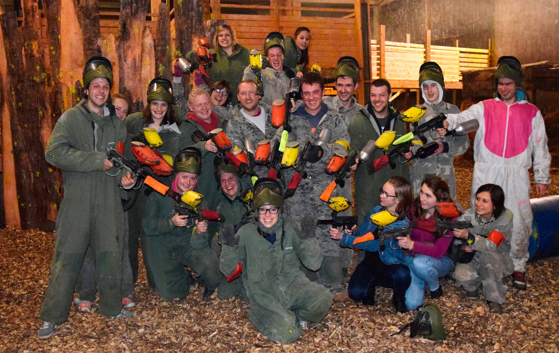 Indoor paintball Buitenbeentje